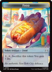 Food // Robot Double-Sided Token [Marvel's Spider-Man Tokens] | Gear Gaming Fayetteville