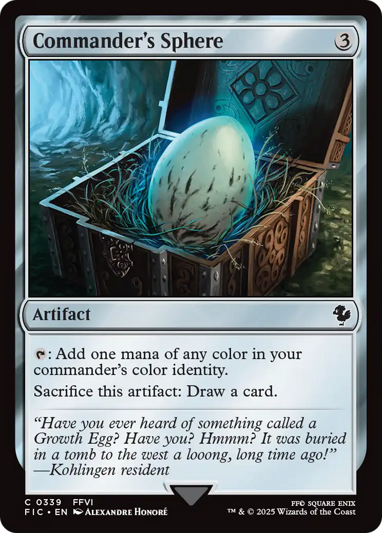 Commander's Sphere [FINAL FANTASY Commander] | Gear Gaming Fayetteville