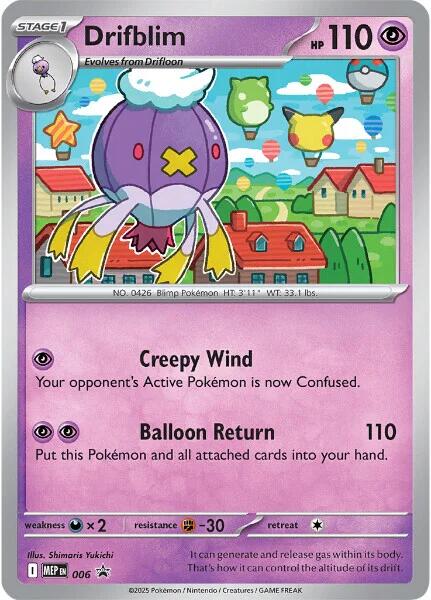 Drifblim (006) [Mega Evolutions Promo] | Gear Gaming Fayetteville