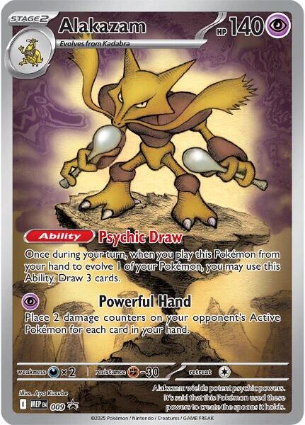 Alakazam (009) [Mega Evolutions Promo] | Gear Gaming Fayetteville