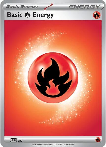 Basic Fire Energy - 002 [Mega Evolution Energies] | Gear Gaming Fayetteville
