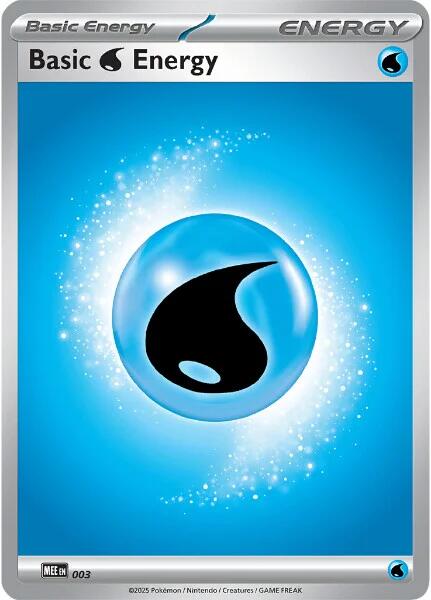Basic Water Energy - 003 [Mega Evolution Energies] | Gear Gaming Fayetteville