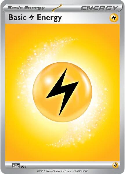 Basic Lightning Energy - 004 [Mega Evolution Energies] | Gear Gaming Fayetteville