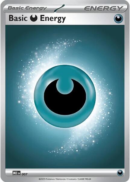 Basic Darkness Energy - 007 [Mega Evolution Energies] | Gear Gaming Fayetteville