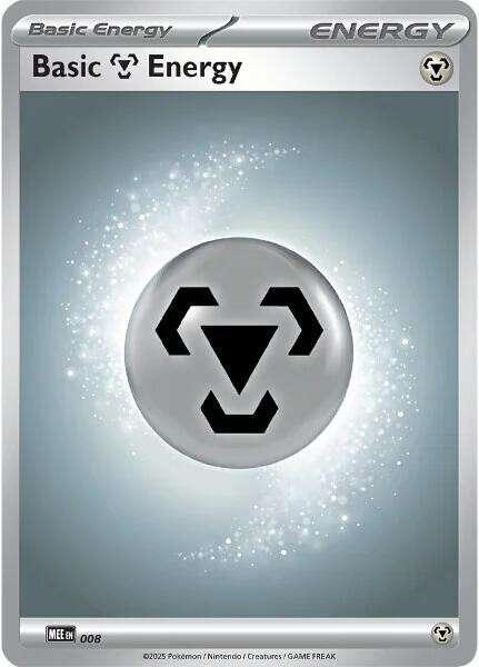 Basic Metal Energy - 008 [Mega Evolution Energies] | Gear Gaming Fayetteville