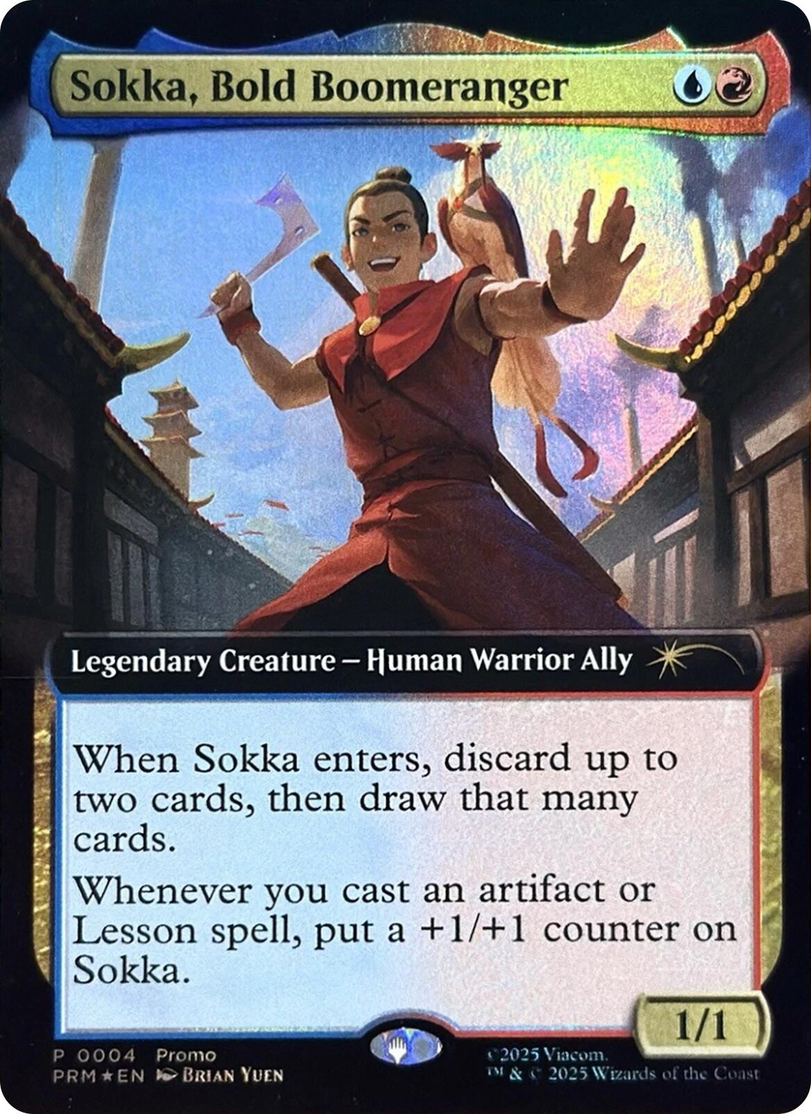 Sokka, Bold Boomeranger (Extended Art) [Media Promos] | Gear Gaming Fayetteville