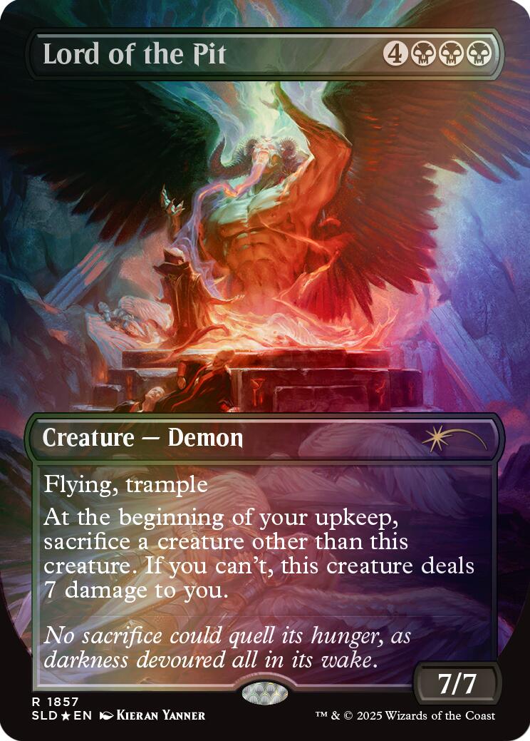 Lord of the Pit (Rainbow Foil) [Secret Lair Drop Series] | Gear Gaming Fayetteville