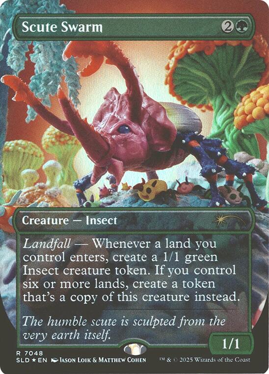 Scute Swarm (Rainbow Foil) [Secret Lair Drop Series] | Gear Gaming Fayetteville