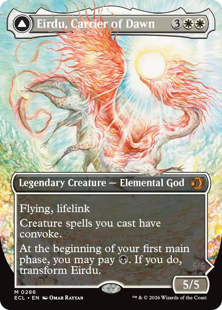 Eirdu, Carrier of Dawn (Borderless) [Lorwyn Eclipsed] | Gear Gaming Fayetteville