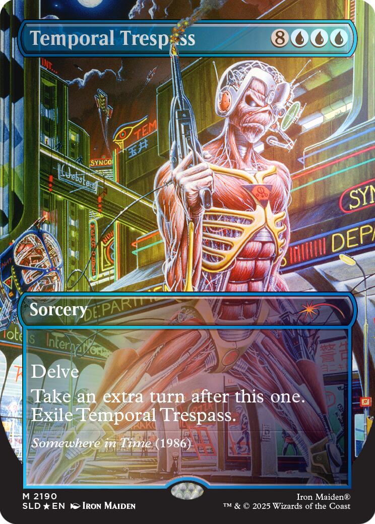 Temporal Trespass (Rainbow Foil) [Secret Lair Drop Series] | Gear Gaming Fayetteville