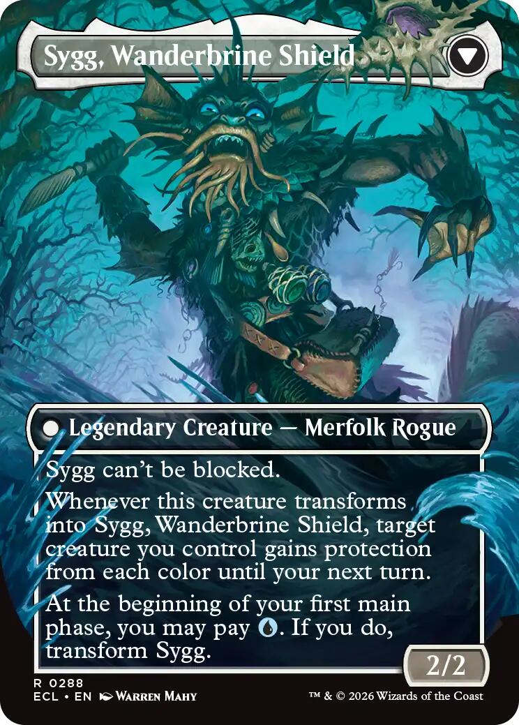 Sygg, Wanderwine Wisdom (Borderless) [Lorwyn Eclipsed] | Gear Gaming Fayetteville