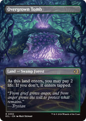 Overgrown Tomb (Borderless) [Lorwyn Eclipsed] | Gear Gaming Fayetteville