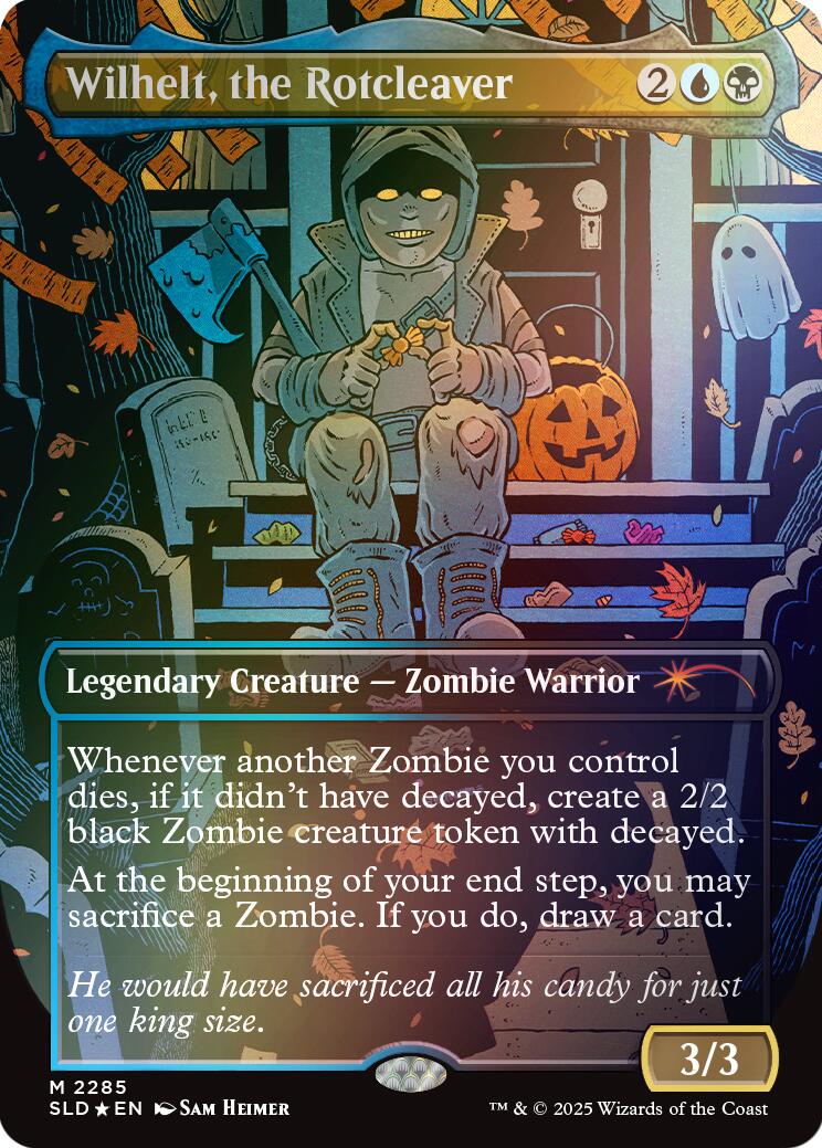 Wilhelt, the Rotcleaver (Rainbow Foil) [Secret Lair Drop Series] | Gear Gaming Fayetteville