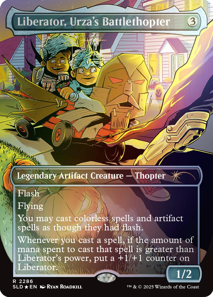 Liberator, Urza's Battlethopter (Rainbow Foil) [Secret Lair Drop Series] | Gear Gaming Fayetteville