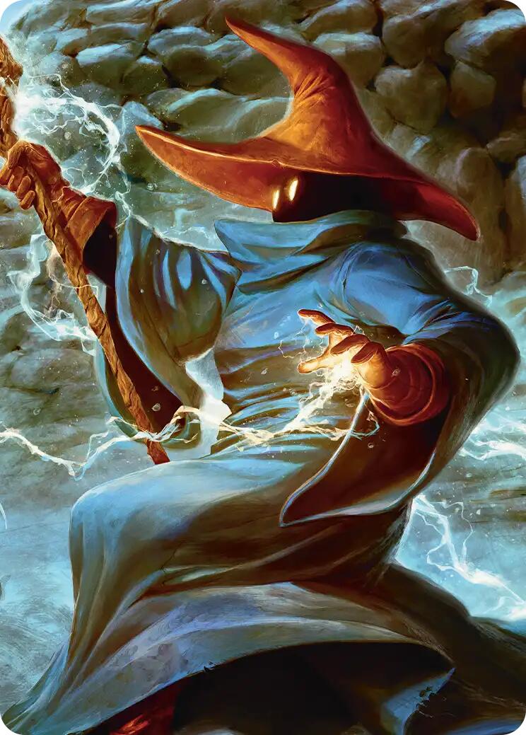 The Destined Black Mage Scene Art Card [FINAL FANTASY Art Series] | Gear Gaming Fayetteville