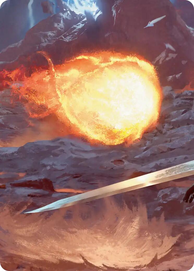 Duelist's Flame Scene Art Card [FINAL FANTASY Art Series] | Gear Gaming Fayetteville