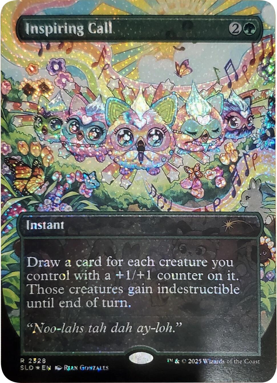Inspiring Call (Confetti Foil) [Secret Lair Drop Series] | Gear Gaming Fayetteville