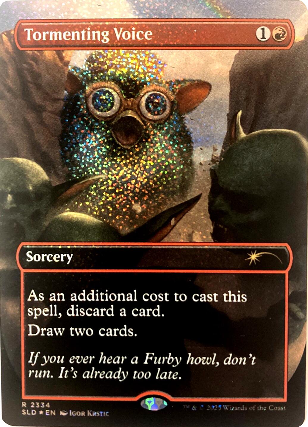 Tormenting Voice (Confetti Foil) [Secret Lair Drop Series] | Gear Gaming Fayetteville