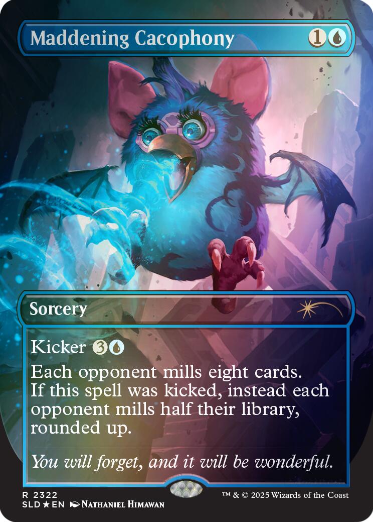 Maddening Cacophony (Rainbow Foil) [Secret Lair Drop Series] | Gear Gaming Fayetteville