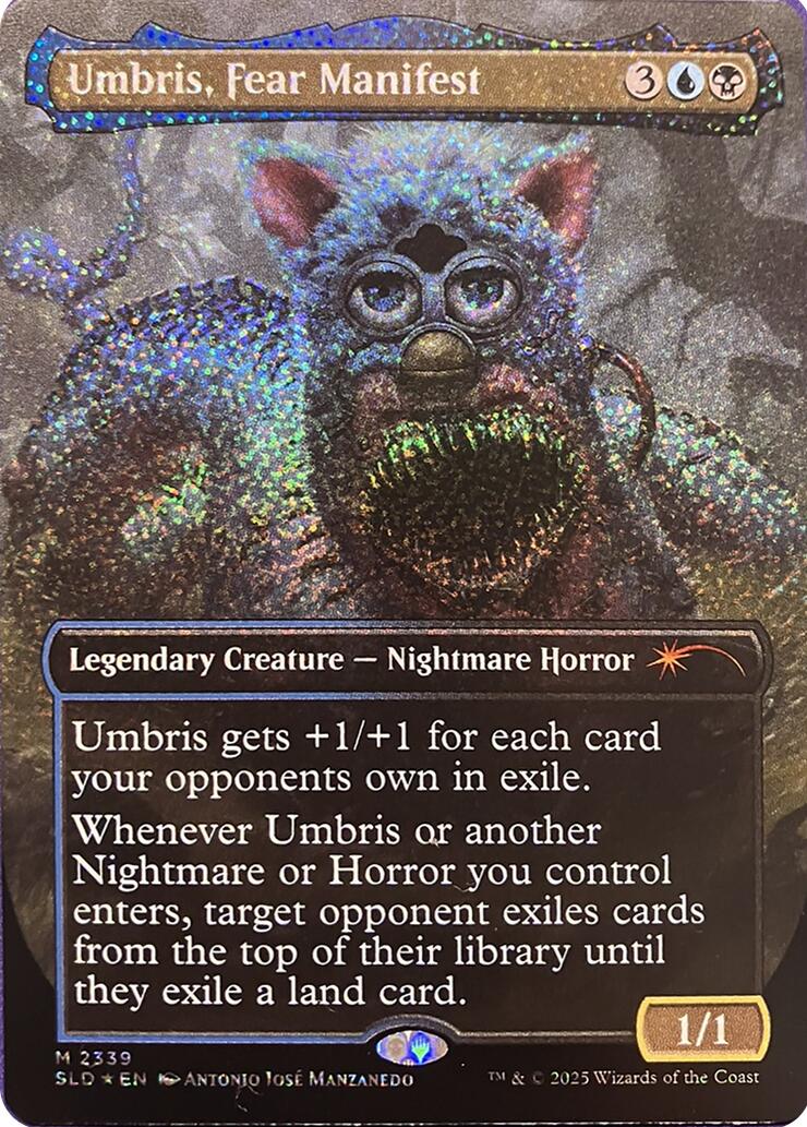 Umbris, Fear Manifest (Confetti Foil) [Secret Lair Drop Series] | Gear Gaming Fayetteville
