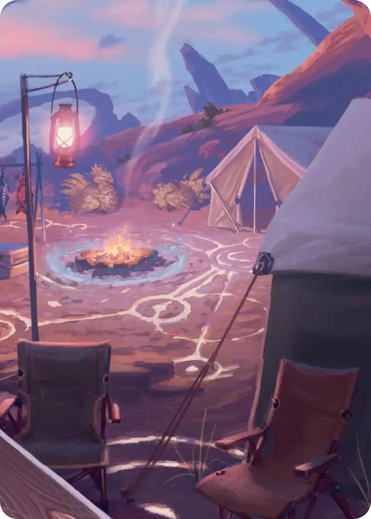 Chocobo Camp Scene Art Card [FINAL FANTASY Art Series] | Gear Gaming Fayetteville