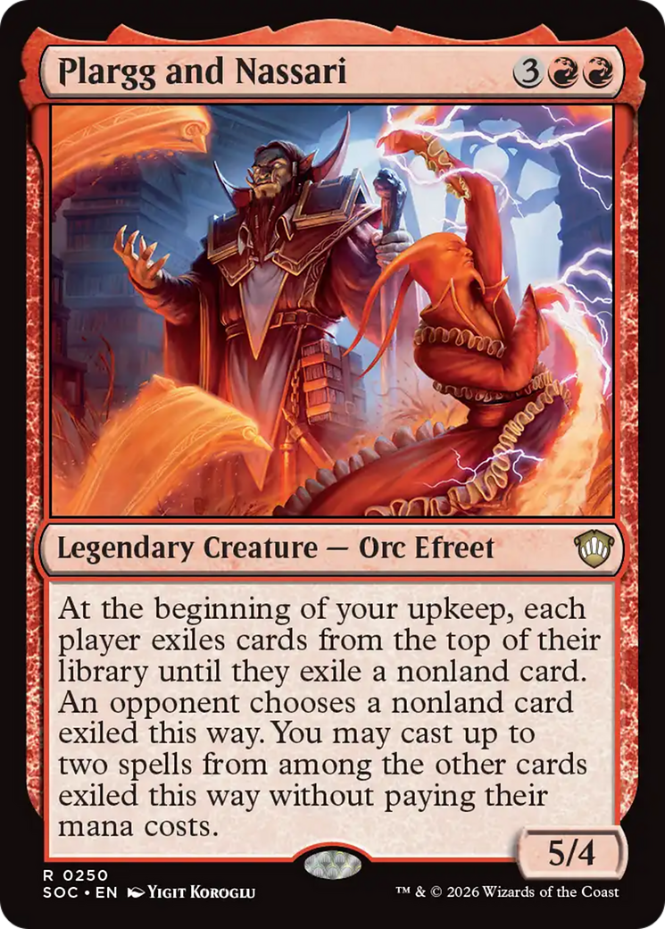 Plargg and Nassari [Secrets of Strixhaven Commander] | Gear Gaming Fayetteville