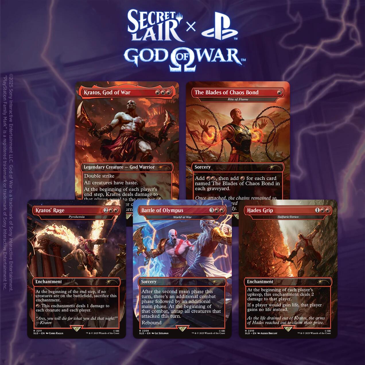 Secret Lair x God of War (Greek - Non-Foil Edition) | Gear Gaming Fayetteville