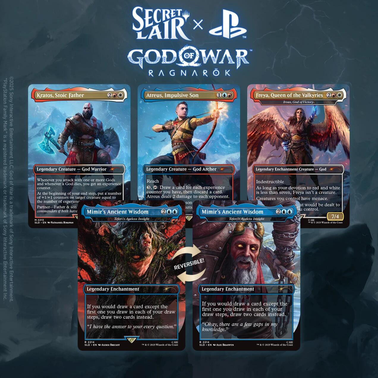 Secret Lair x God of War (Norse - Non-Foil Edition) | Gear Gaming Fayetteville