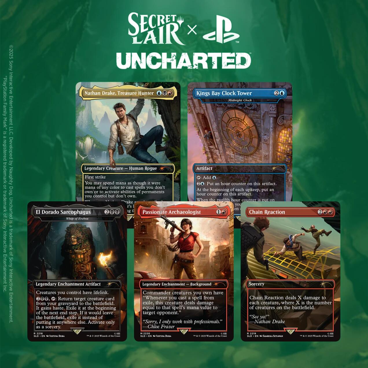 Secret Lair x Uncharted (Non-Foil Edition) | Gear Gaming Fayetteville