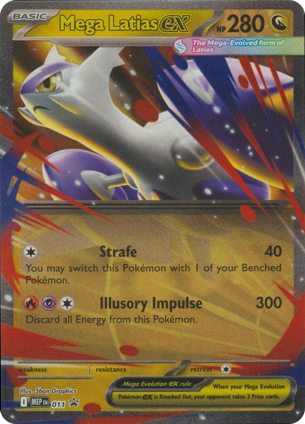 Mega Latias ex (011) [Mega Evolutions Promo] | Gear Gaming Fayetteville