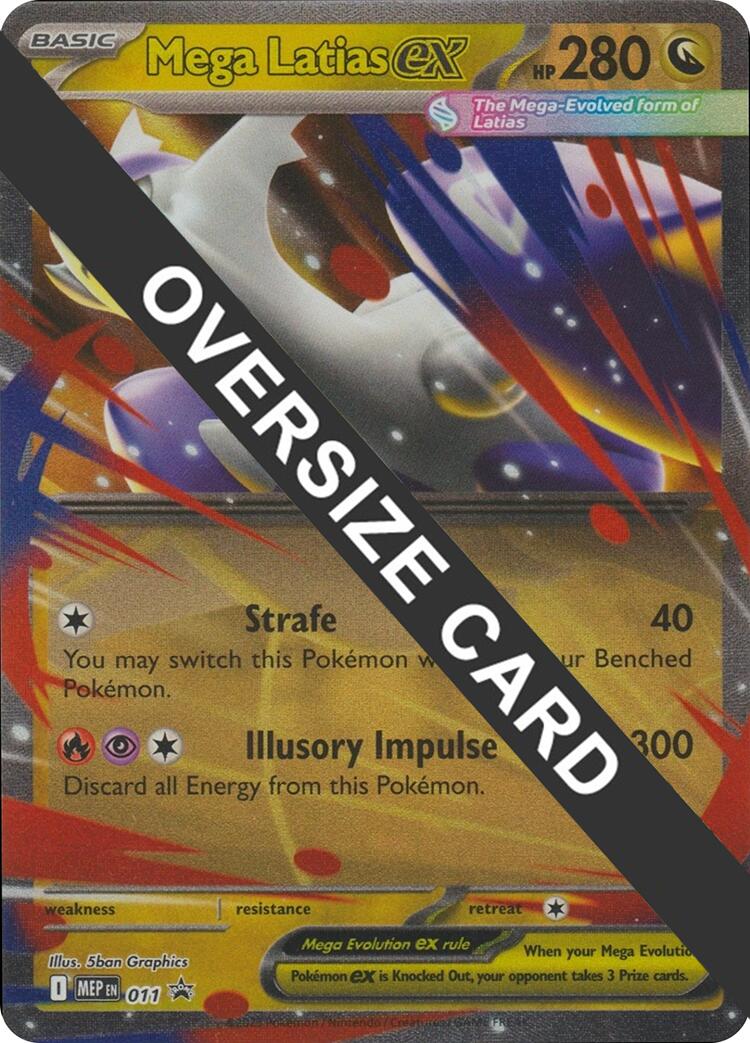 Mega Latias ex (011) (Jumbo Card) [Mega Evolutions Promo] | Gear Gaming Fayetteville