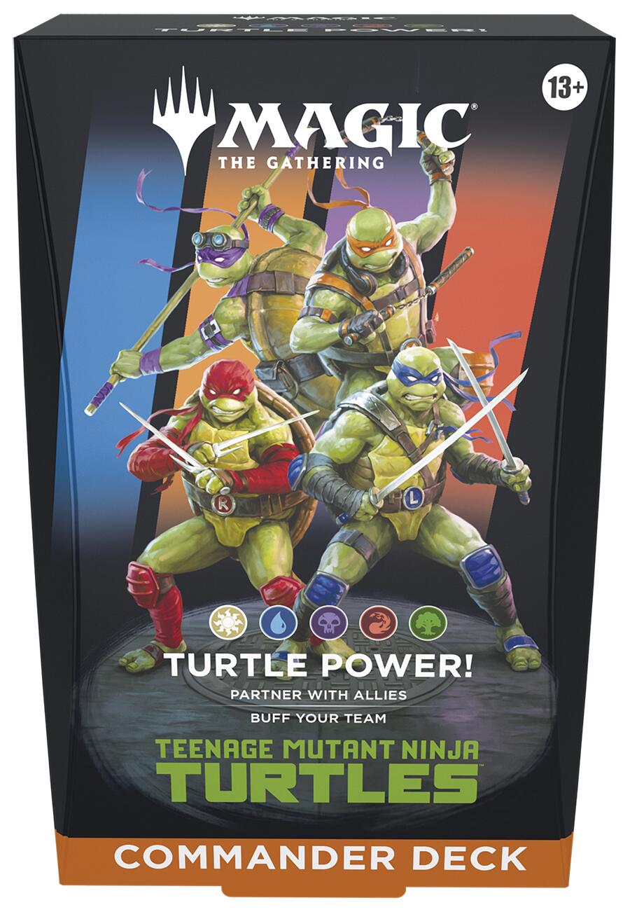 Teenage Mutant Ninja Turtles - Commander Deck (Turtle Power!) | Gear Gaming Fayetteville