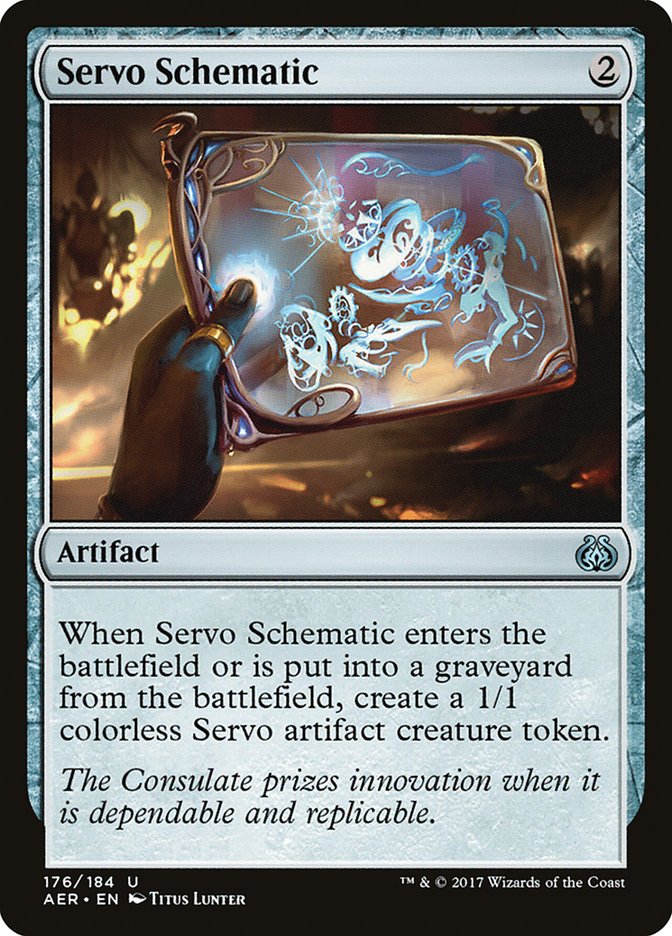 Servo Schematic [Aether Revolt] | Gear Gaming Fayetteville