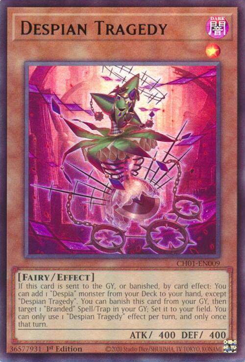 Despian Tragedy [CH01-EN009] Ultra Rare | Gear Gaming Fayetteville
