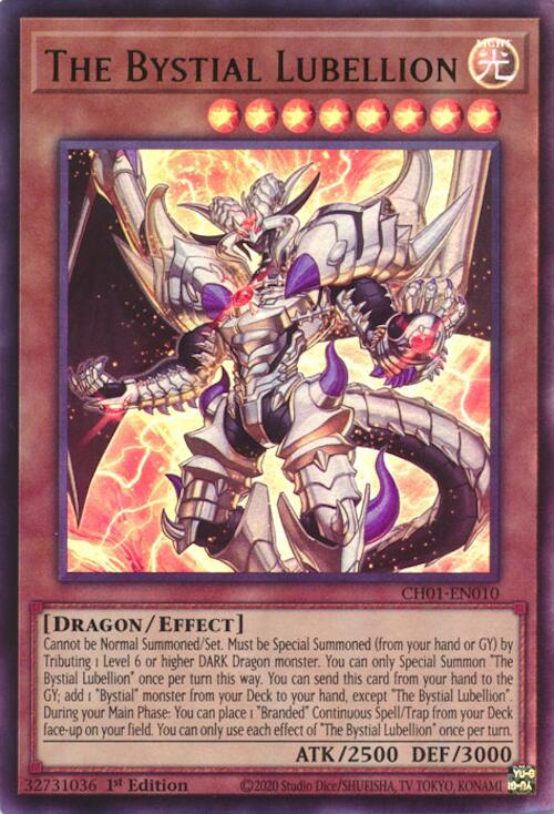 The Bystial Lubellion [CH01-EN010] Ultra Rare | Gear Gaming Fayetteville