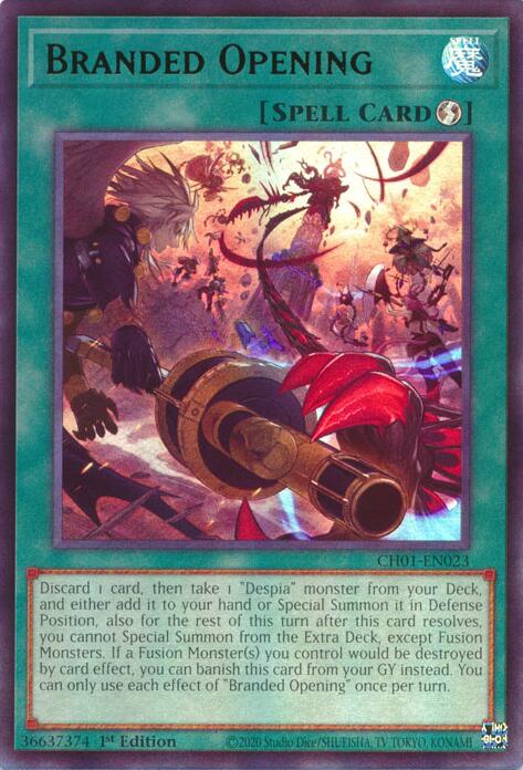Branded Opening [CH01-EN023] Ultra Rare | Gear Gaming Fayetteville