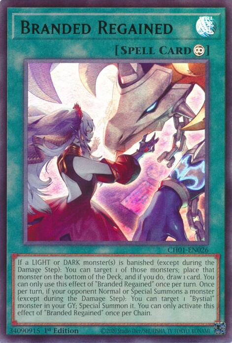 Branded Regained [CH01-EN026] Ultra Rare | Gear Gaming Fayetteville