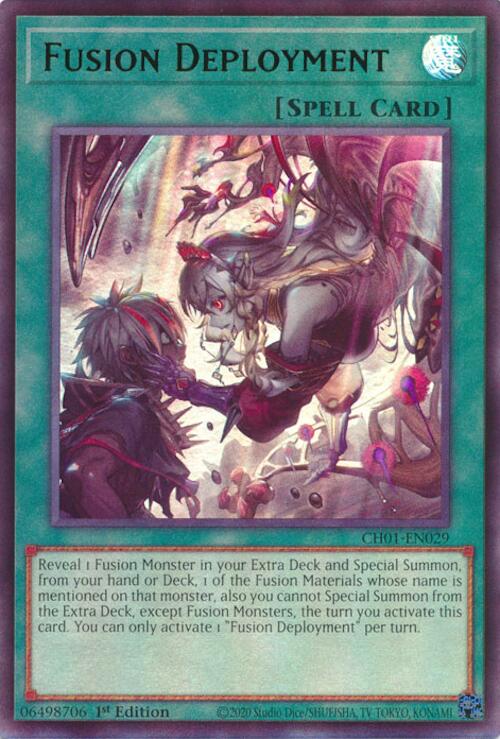 Fusion Deployment [CH01-EN029] Ultra Rare | Gear Gaming Fayetteville