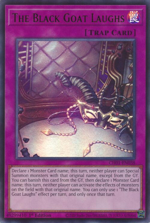 The Black Goat Laughs [CH01-EN038] Ultra Rare | Gear Gaming Fayetteville