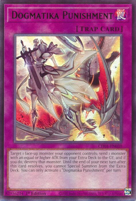 Dogmatika Punishment [CH01-EN039] Ultra Rare | Gear Gaming Fayetteville