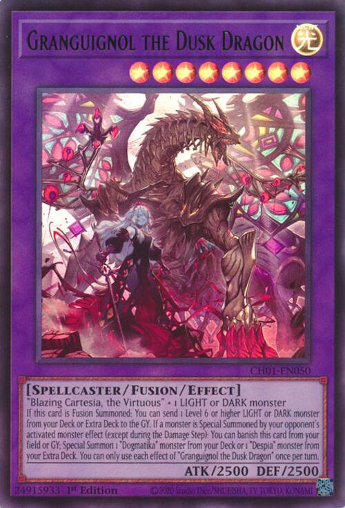 Granguignol the Dusk Dragon [CH01-EN050] Ultra Rare | Gear Gaming Fayetteville