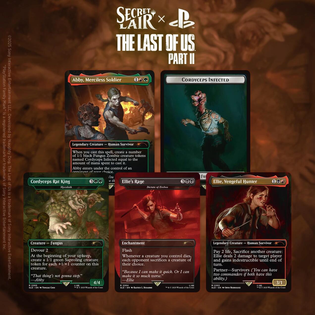 Secret Lair x The Last of Us Part II (Non-Foil Edition) | Gear Gaming Fayetteville