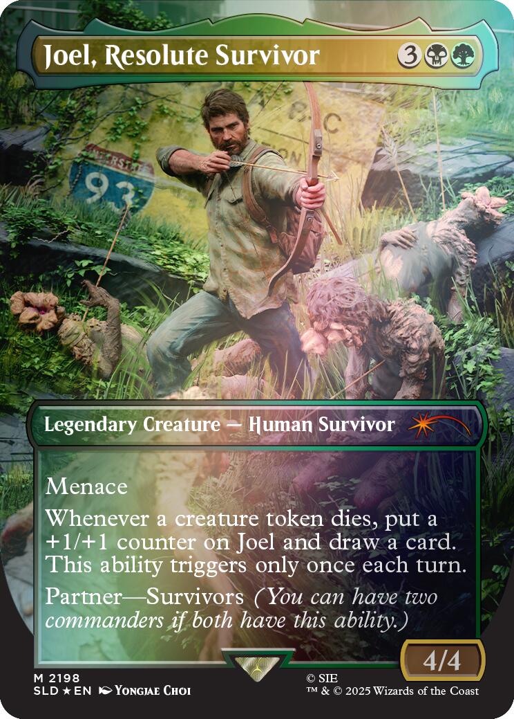 Joel, Resolute Survivor (Rainbow Foil) [Secret Lair Drop Series] | Gear Gaming Fayetteville