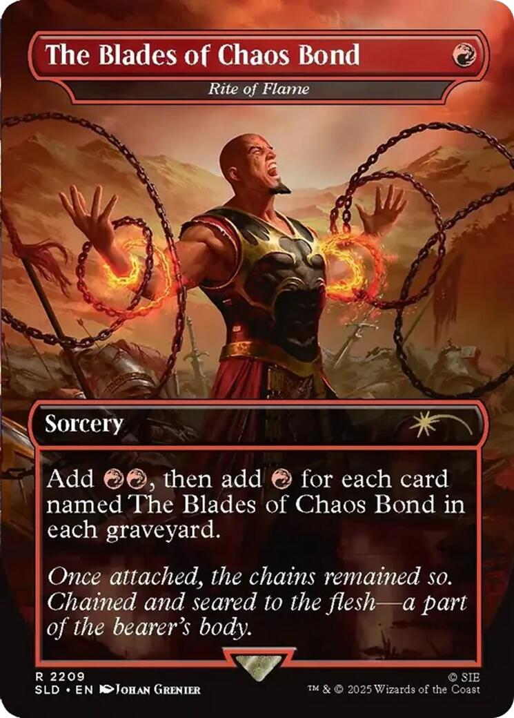 The Blades of Chaos Bond - Rite of Flame [Secret Lair Drop Series] | Gear Gaming Fayetteville