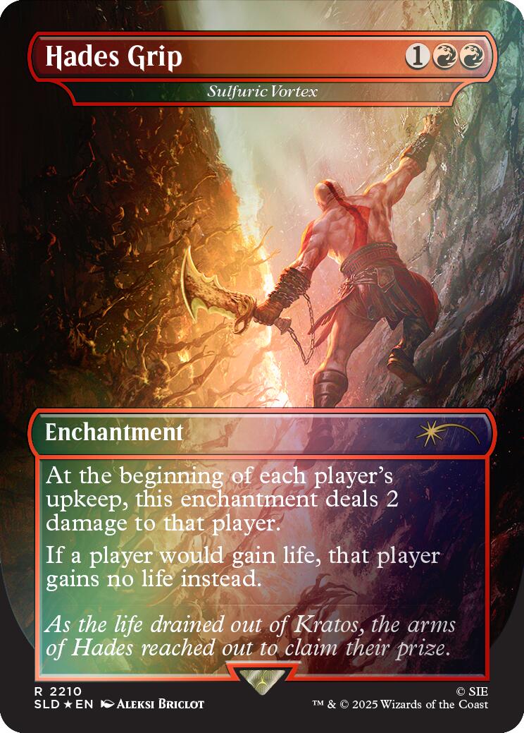 Hades Grip - Sulfuric Vortex (Rainbow Foil) [Secret Lair Drop Series] | Gear Gaming Fayetteville