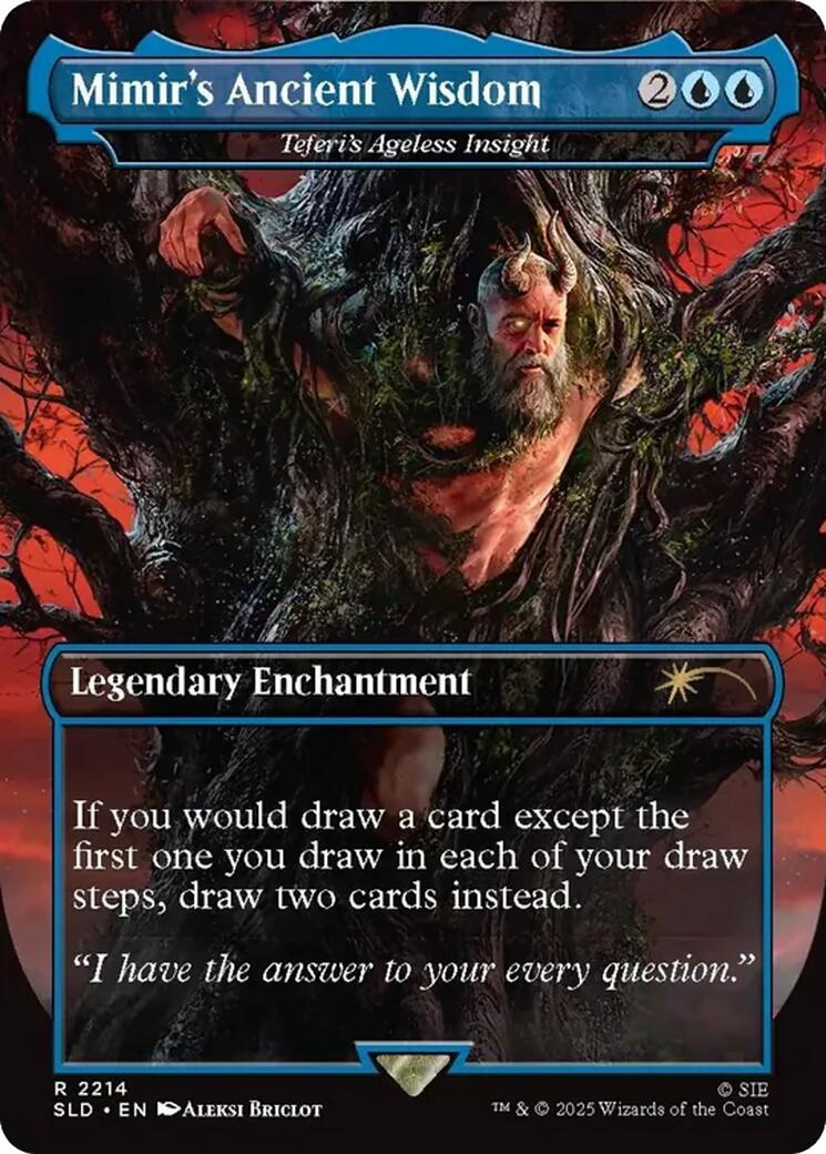 Mimir's Ancient Wisdom - Teferi's Ageless Insight [Secret Lair Drop Series] | Gear Gaming Fayetteville