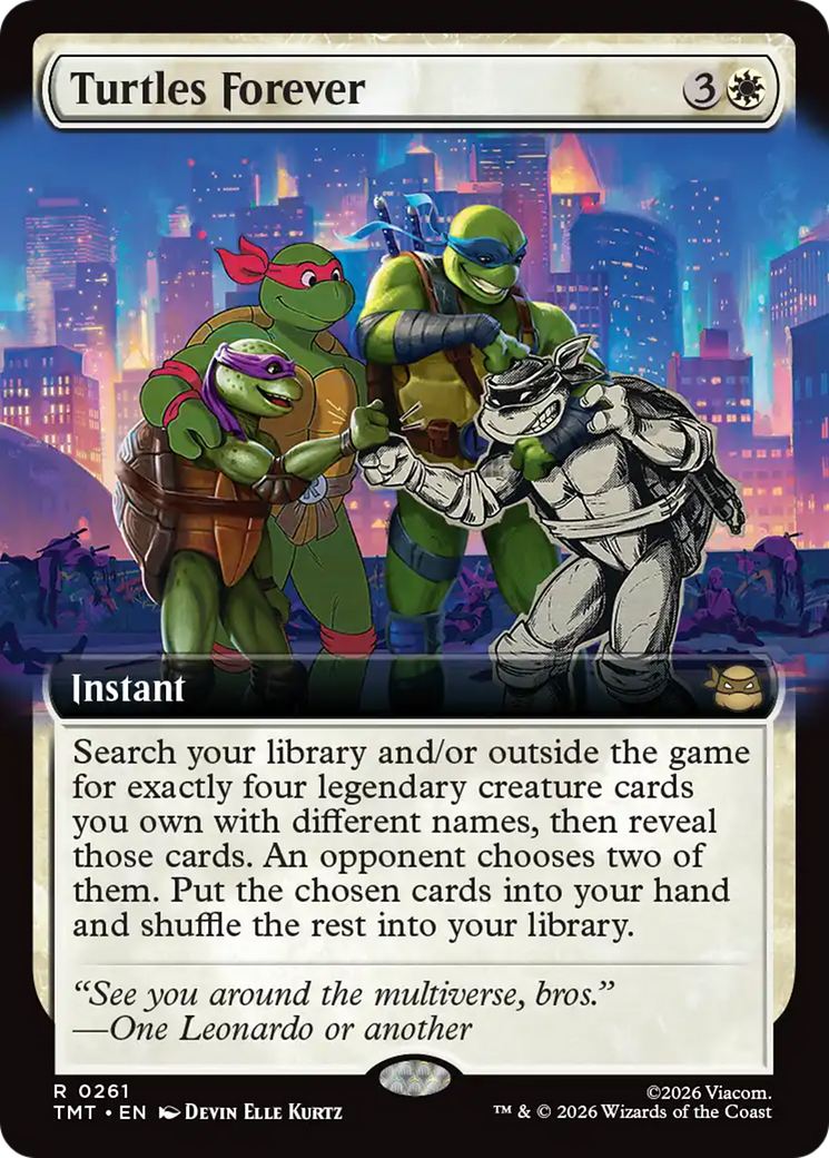 Turtles Forever (Extended Art) [Teenage Mutant Ninja Turtles] | Gear Gaming Fayetteville