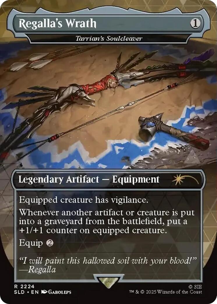 Regalla's Wrath - Tarrian's Soulcleaver [Secret Lair Drop Series] | Gear Gaming Fayetteville