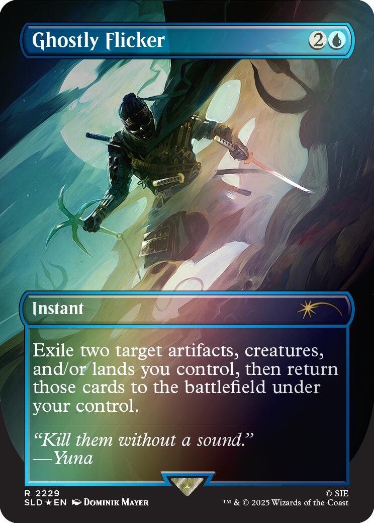 Ghostly Flicker (Rainbow Foil) [Secret Lair Drop Series] | Gear Gaming Fayetteville