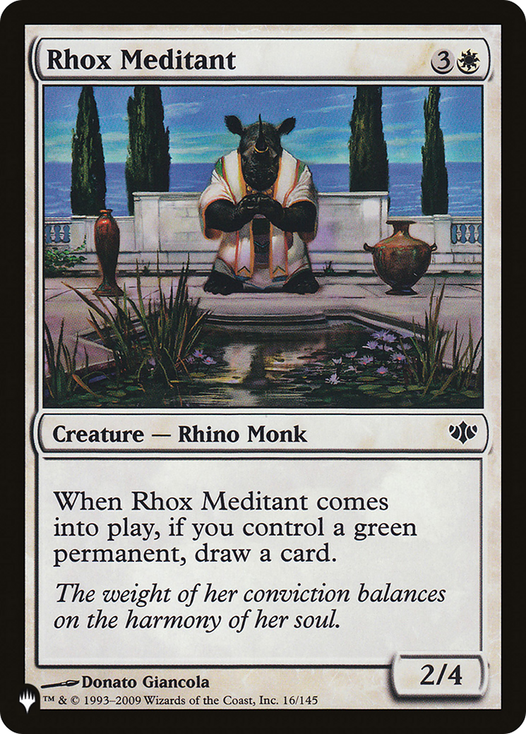 Rhox Meditant [The List] | Gear Gaming Fayetteville